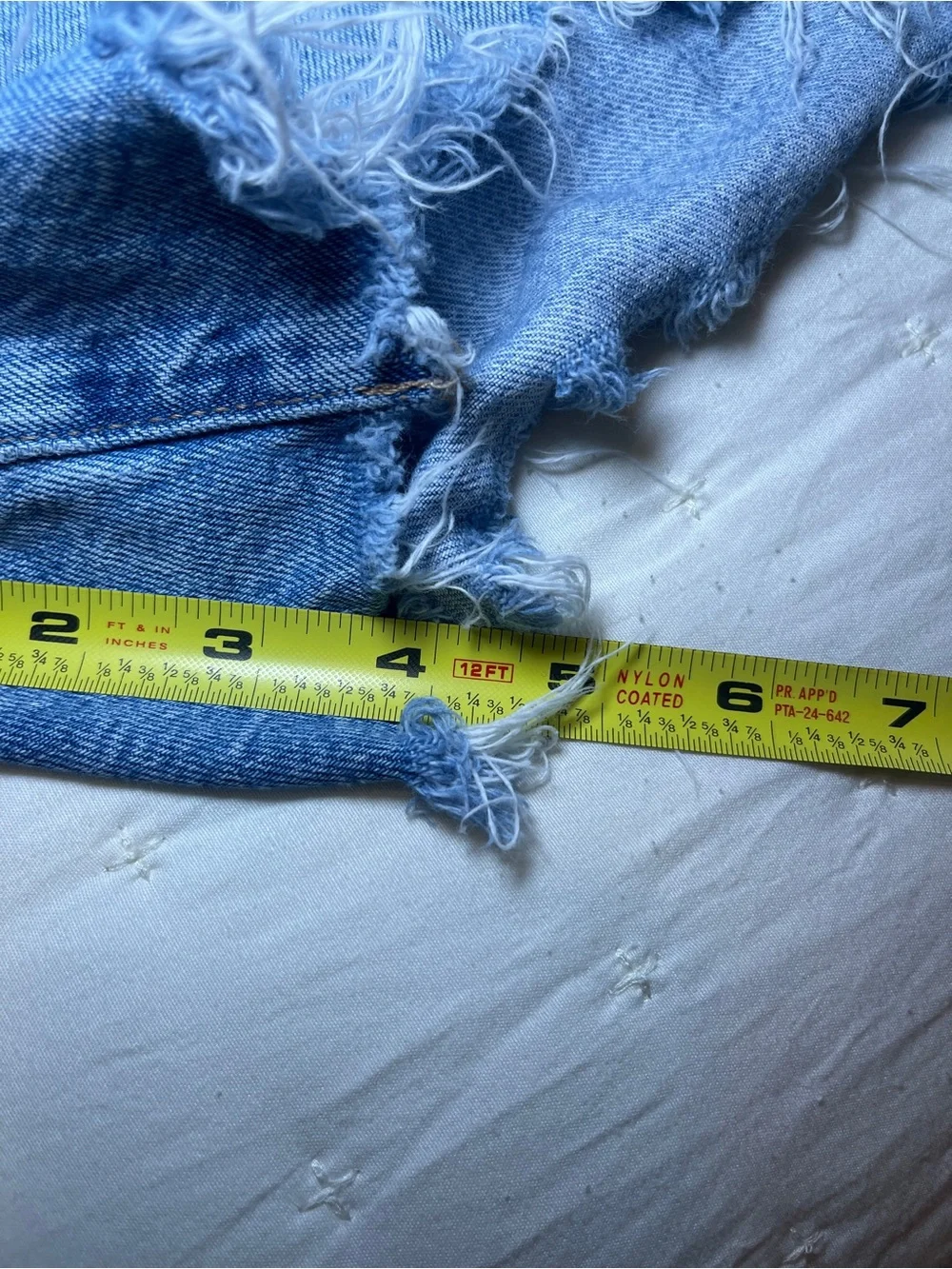 American Eagle Women's Size 0 Baggy Mom Denim Shorts Distressed High Rise